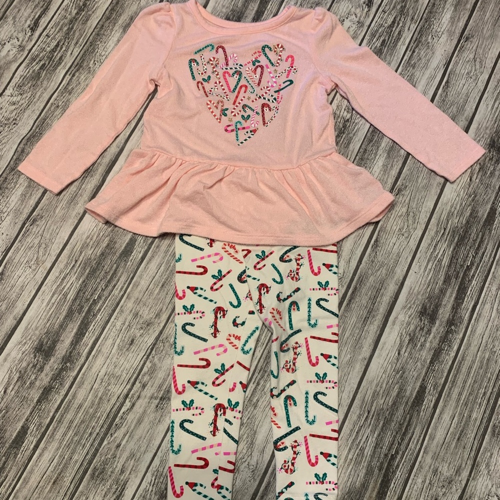 Toddler girl Christmas outfit